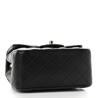 Chanel Lambskin Quilted Mini Square Flap Black 4 of 10