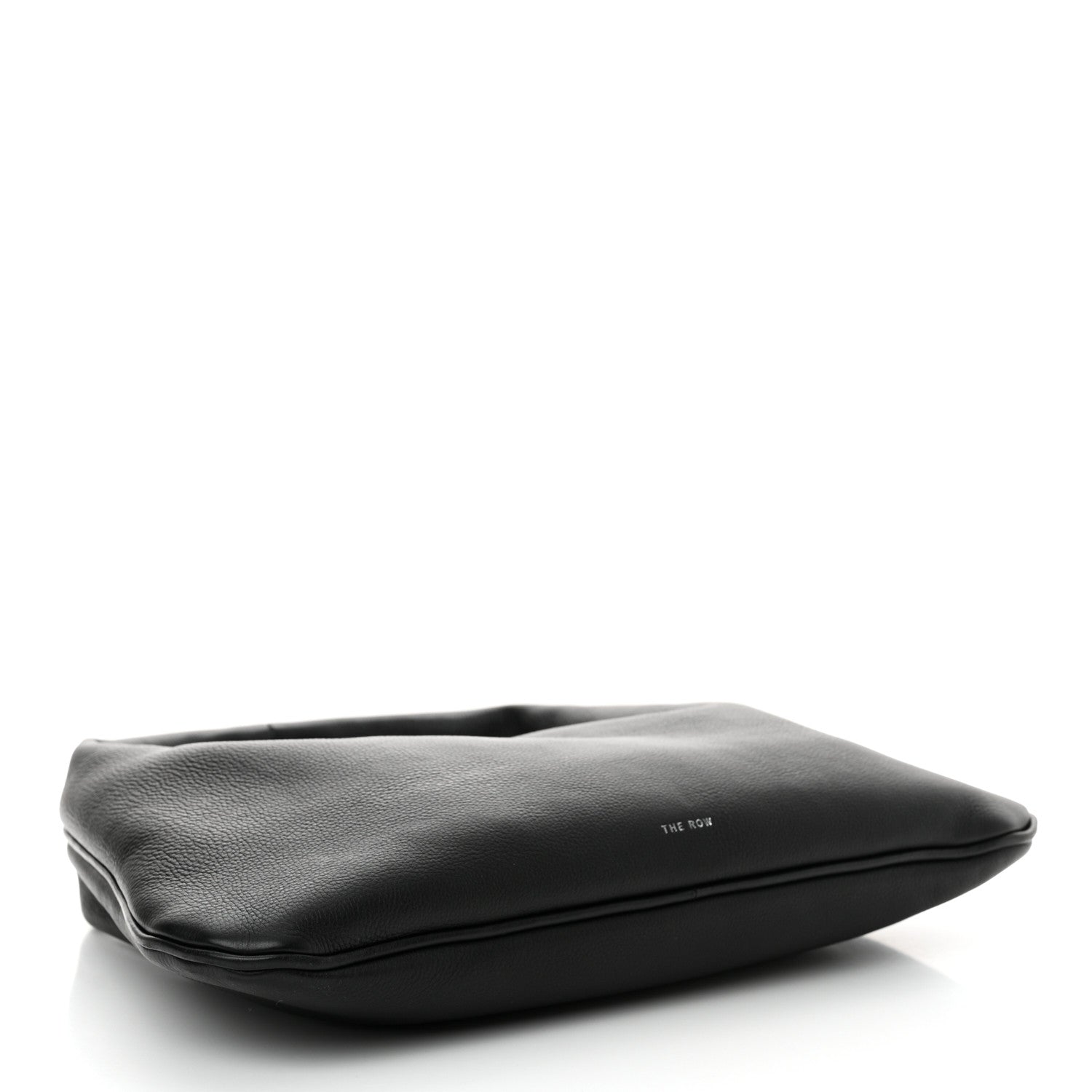 The Row Grained Calfskin Small Everyday Shoulder Bag Black 4 of 10