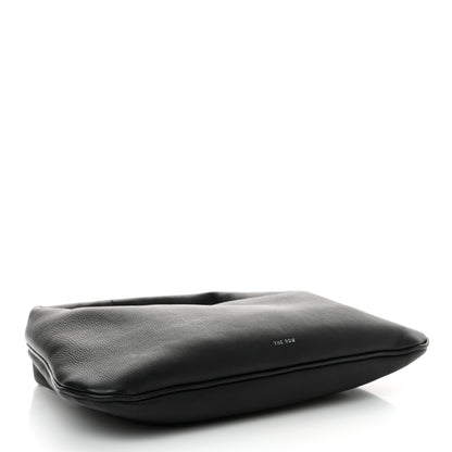 The Row Grained Calfskin Small Everyday Shoulder Bag Black 4 of 10