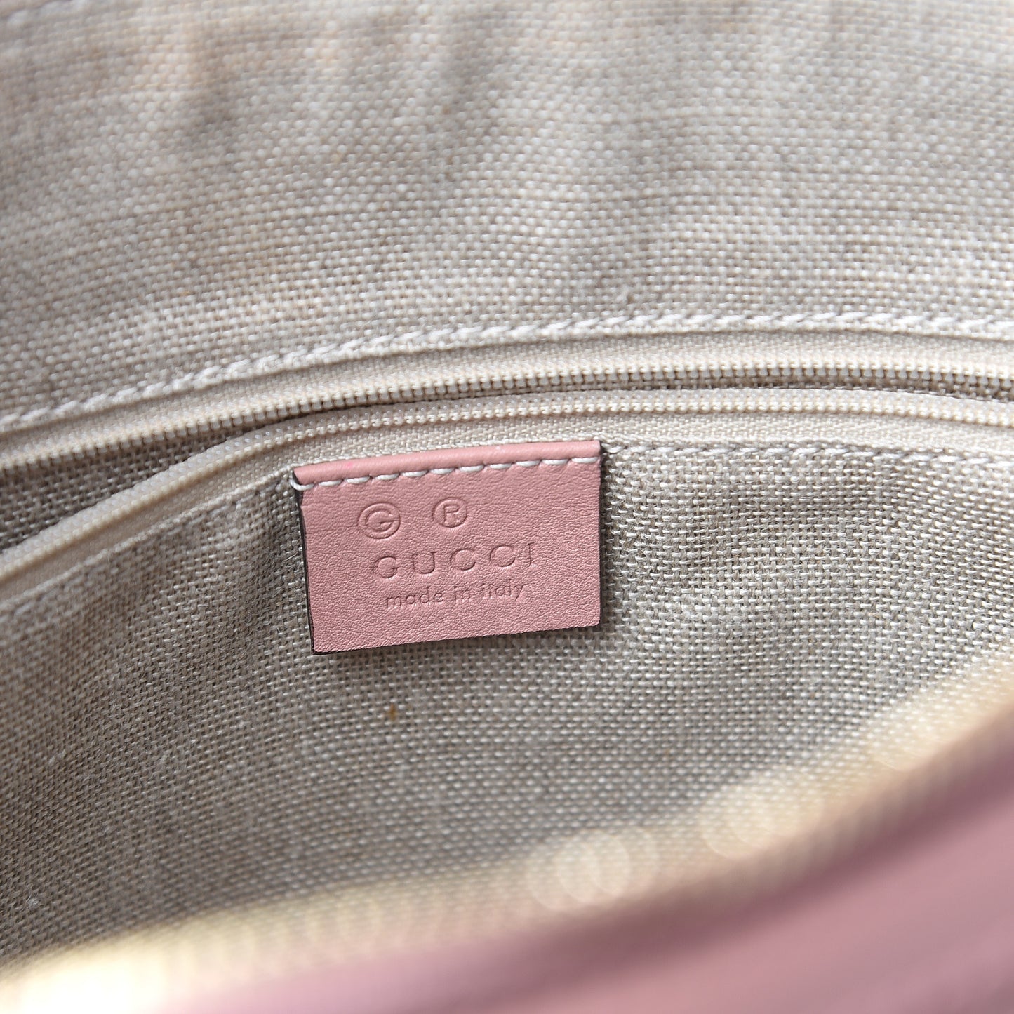 Microguccissima Medium Dome Bag Soft Pink