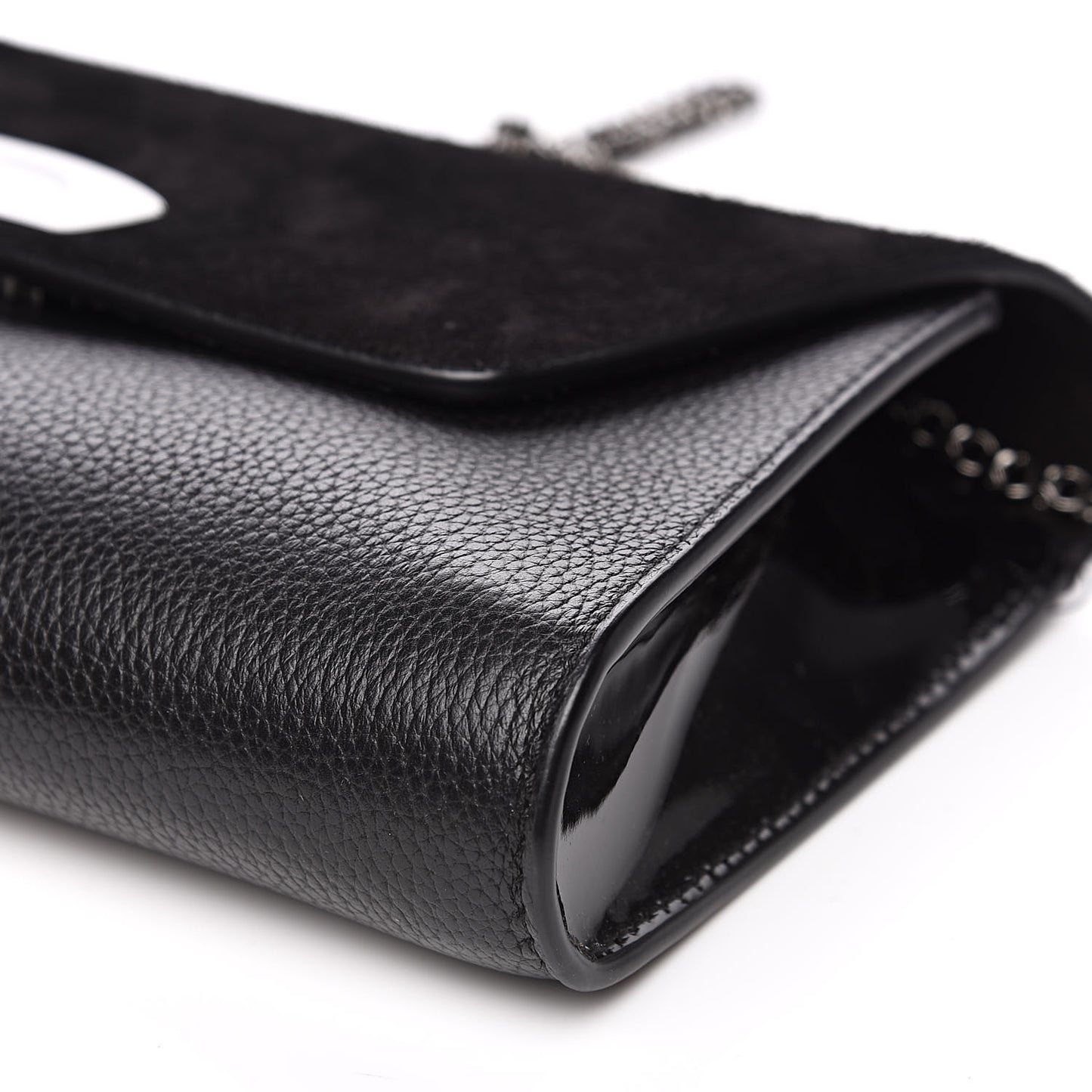 Veau Velours Calfskin Vero Dodat Clutch Black