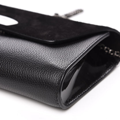 Christian Louboutin Veau Velours Calfskin Vero Dodat Clutch Black 10 of 12