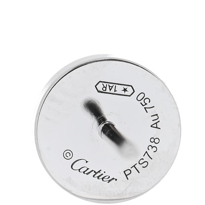 Cartier 18K White Gold LOVE Earrings 4 of 4