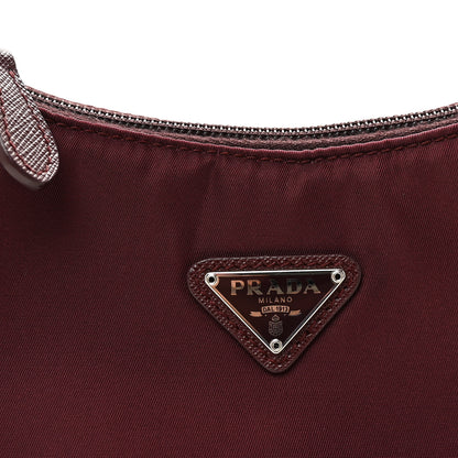 Prada Tessuto Nylon Mini Re-Edition 2000 Bag Granato 7 of 9