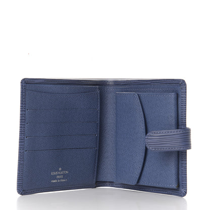 Louis Vuitton Epi Porte-Billets Compact Wallet Myrtille 5 of 8