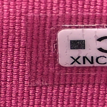 Chanel Patent Lambskin Quilted CC Hook Card Holder Pink 8 of 11
