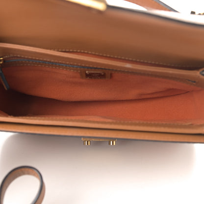 MCM Visetos Medium Patricia Satchel Cognac 5 of 11