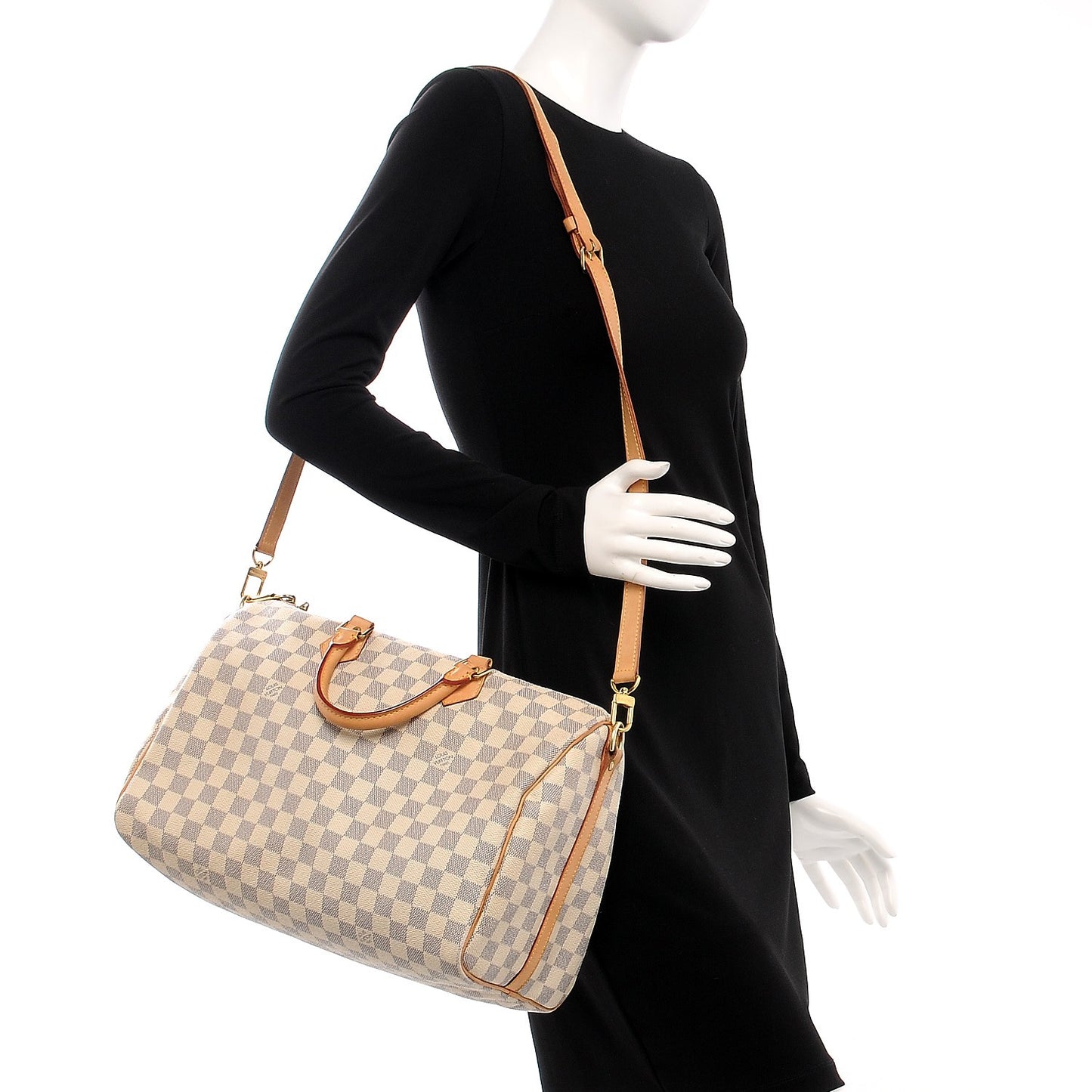 Damier Azur Speedy Bandouliere 35