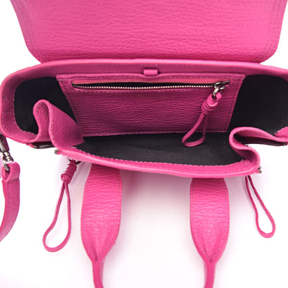 3.1 Phillip Lim 3.1 Textured Calfskin Mini Pashli Satchel Fuchsia 5 of 10