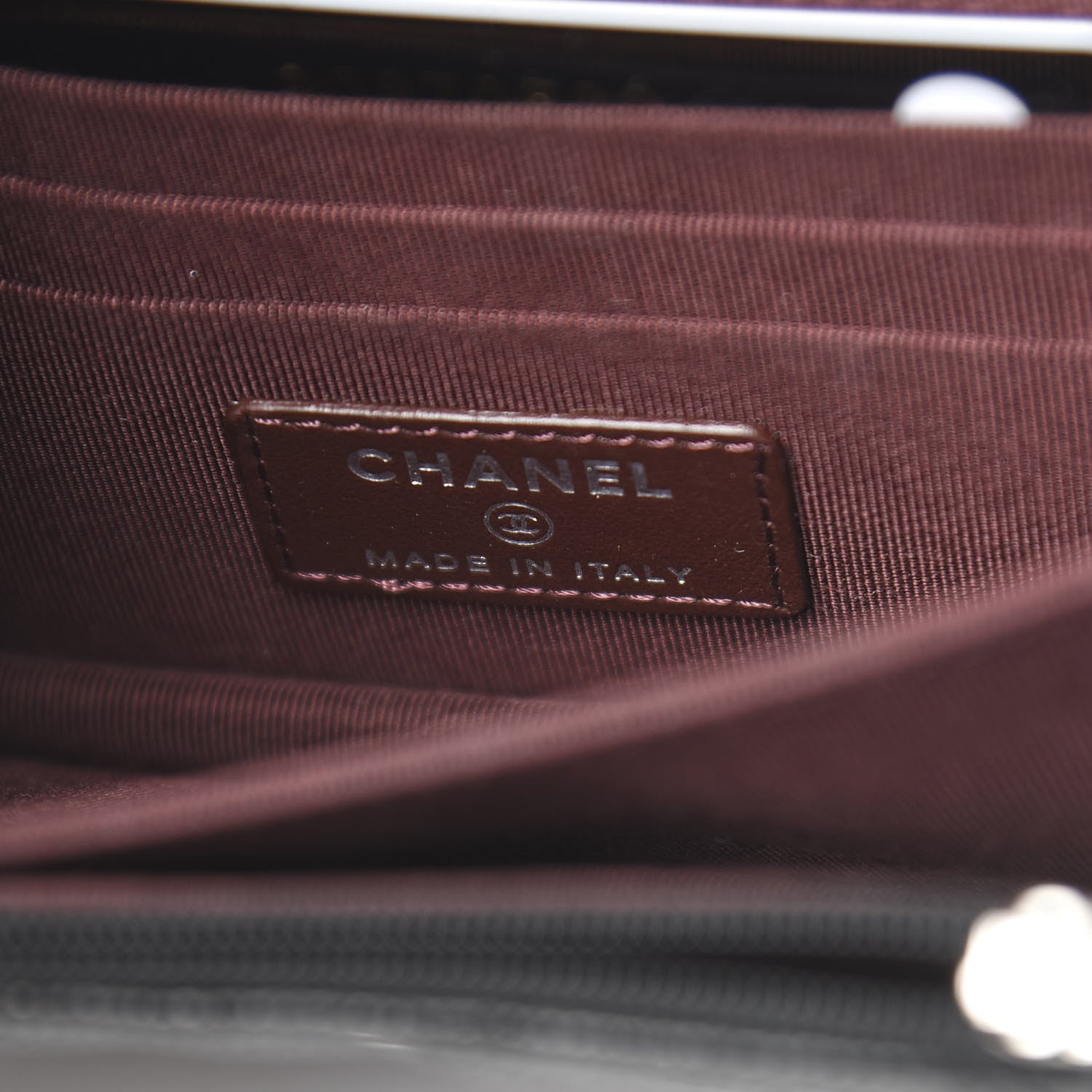 Chanel Caviar Quilted Mini Wallet On Chain WOC Black 6 of 10