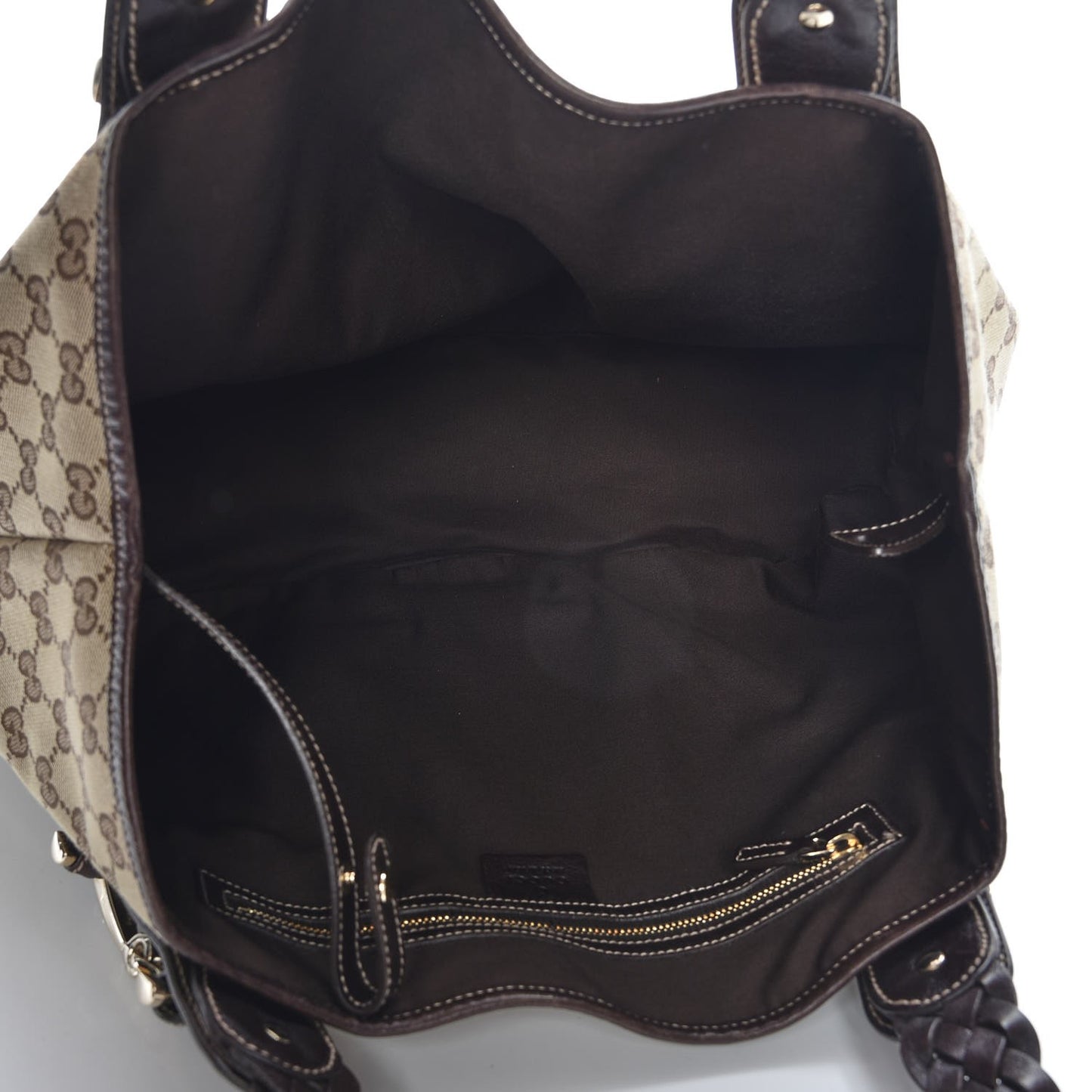 Monogram Medium Pelham Shoulder Bag Dark Brown