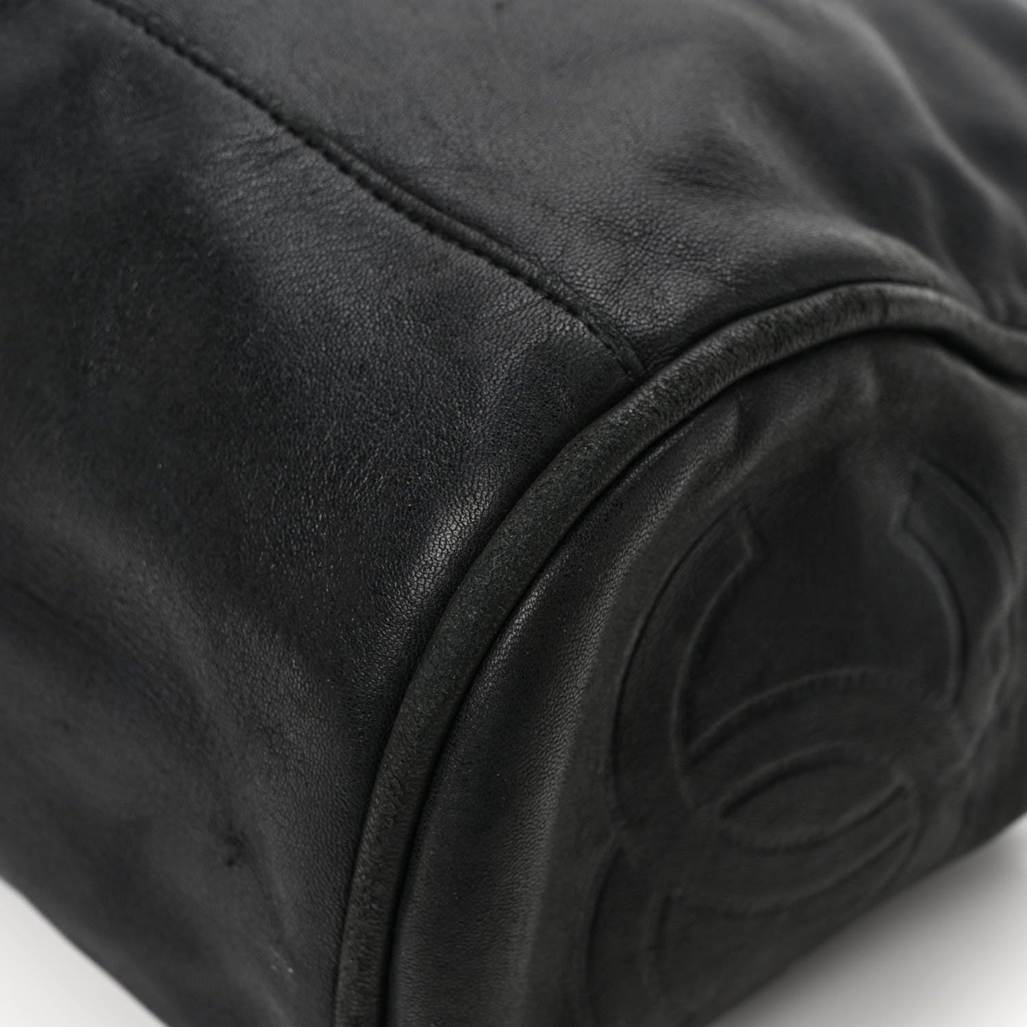 Chanel Lambskin Large Ultimate Soft Tote Black 9 of 12