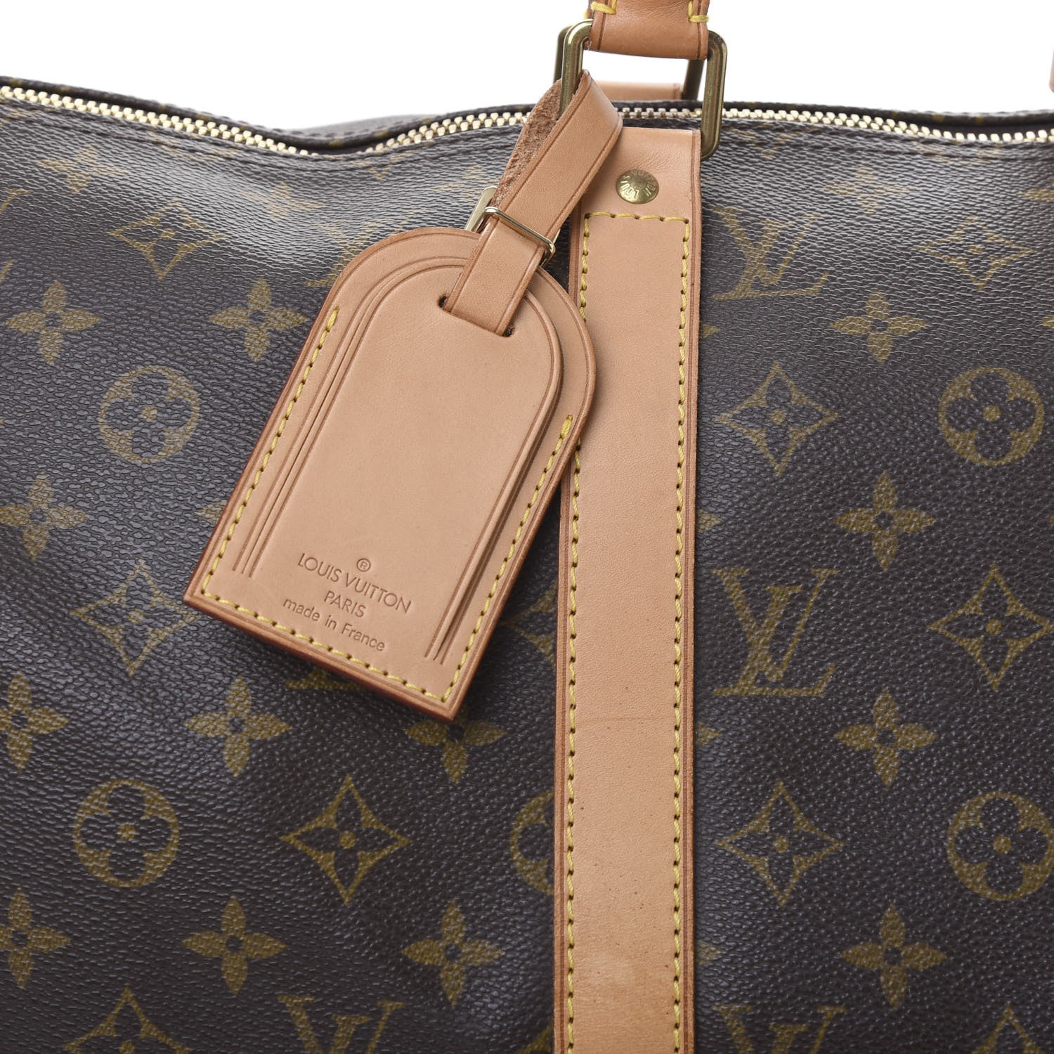 Louis Vuitton Monogram Keepall Bandouliere 50 9 of 13