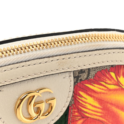 Gucci GG Supreme Monogram Flora Web GG Small Ophidia Dome Shoulder Bag White 16 of 16
