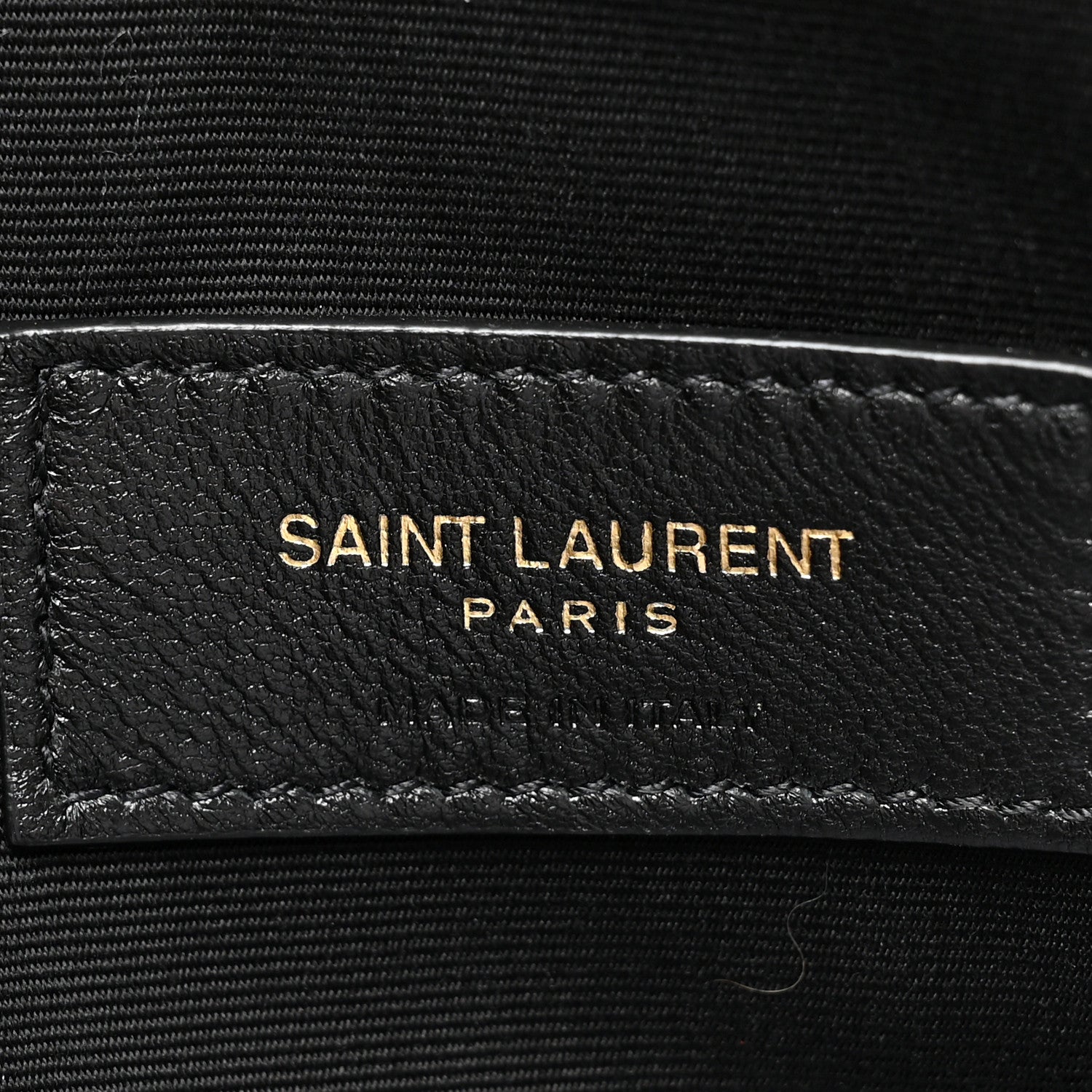 Saint Laurent Canvas Uptown Pouch Natural Beige Brick 6 of 8