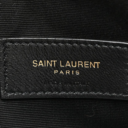 Saint Laurent Canvas Uptown Pouch Natural Beige Brick 6 of 8