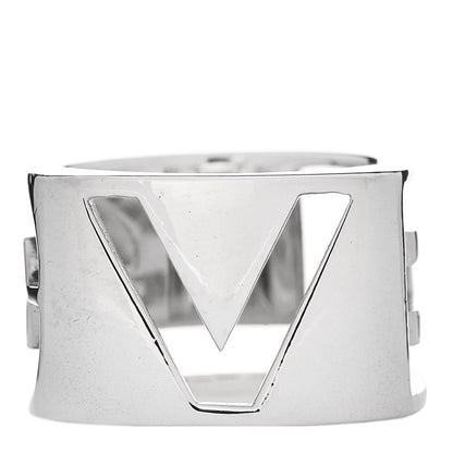 Tiffany Sterling Silver Era Love Square Ring 52 6 3 of 6