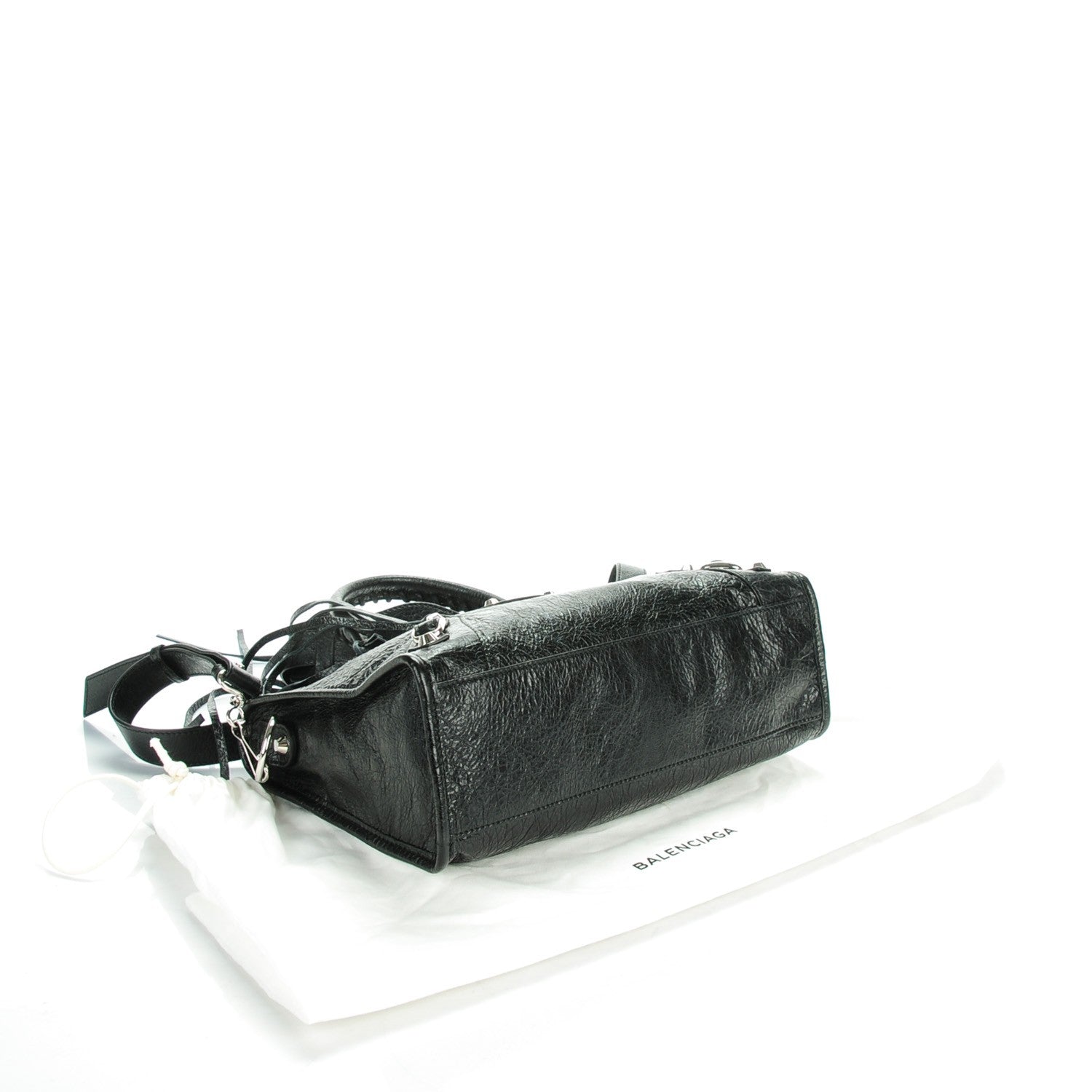Balenciaga Agneau Classic Silver Hardware S City Black 4 of 8