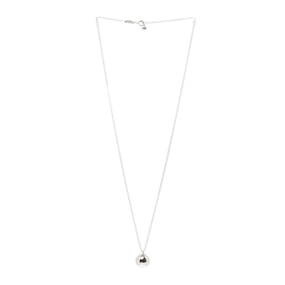 Tiffany Sterling Silver 12.75mm HardWear Ball Pendant Necklace 3 of 6