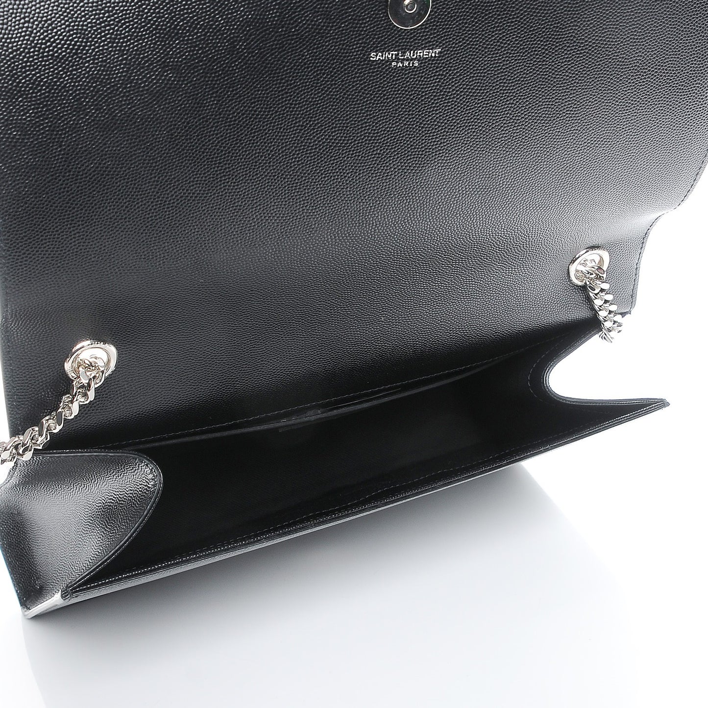 Grain De Poudre Large Classic Monogram Kate Satchel Black