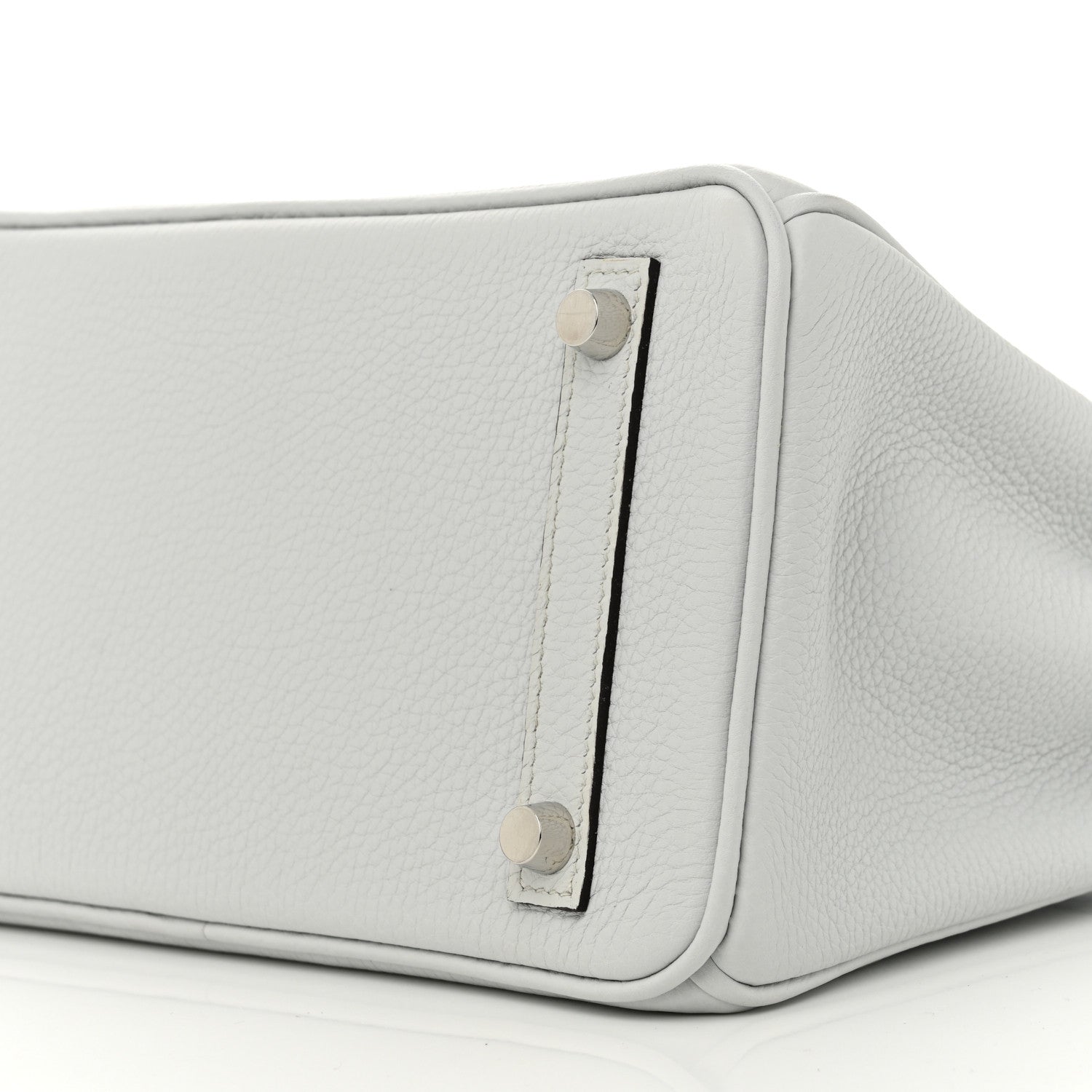 Hermes Togo Birkin 25 Gris Platine 10 of 11