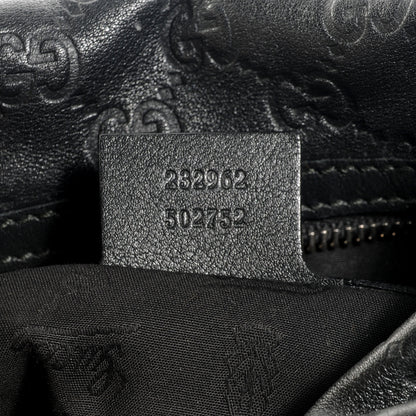 Gucci Guccissima GG Twins Medium Hobo Black 7 of 7