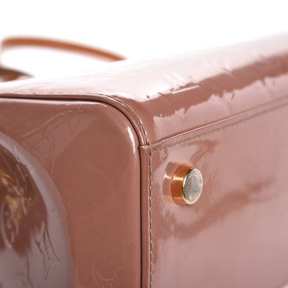 Louis Vuitton Vernis Brea MM Rose Velours 18 of 34