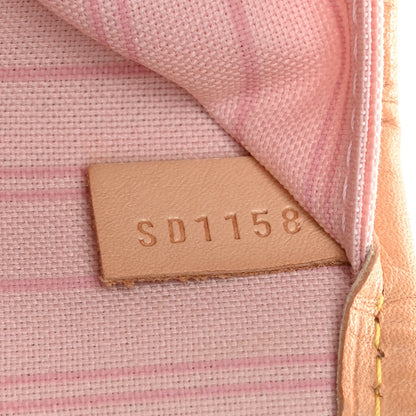 Louis Vuitton Damier Azur Neo Neverfull GM Rose Ballerine 7 of 11