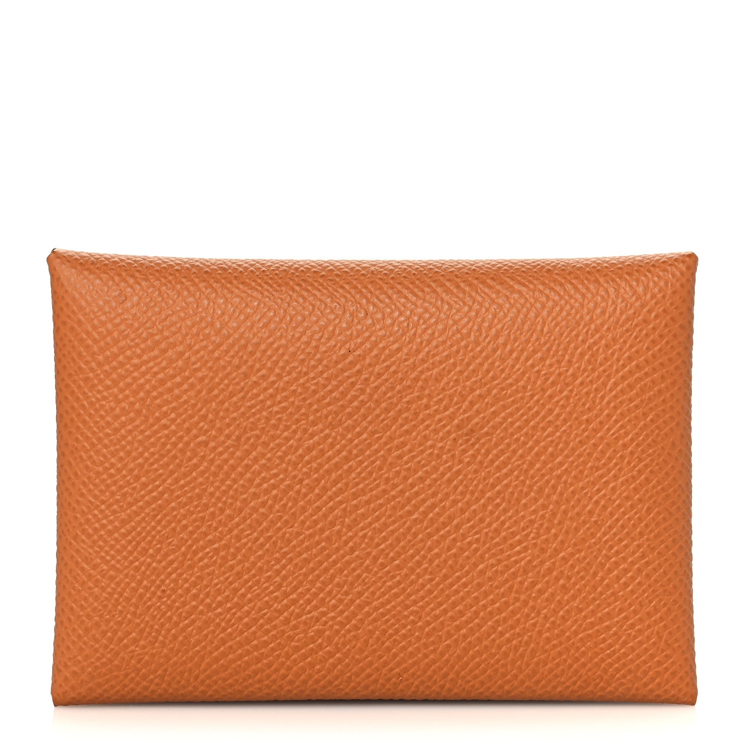 Hermes Epsom Calvi Duo Card Case Gold 1 of 9