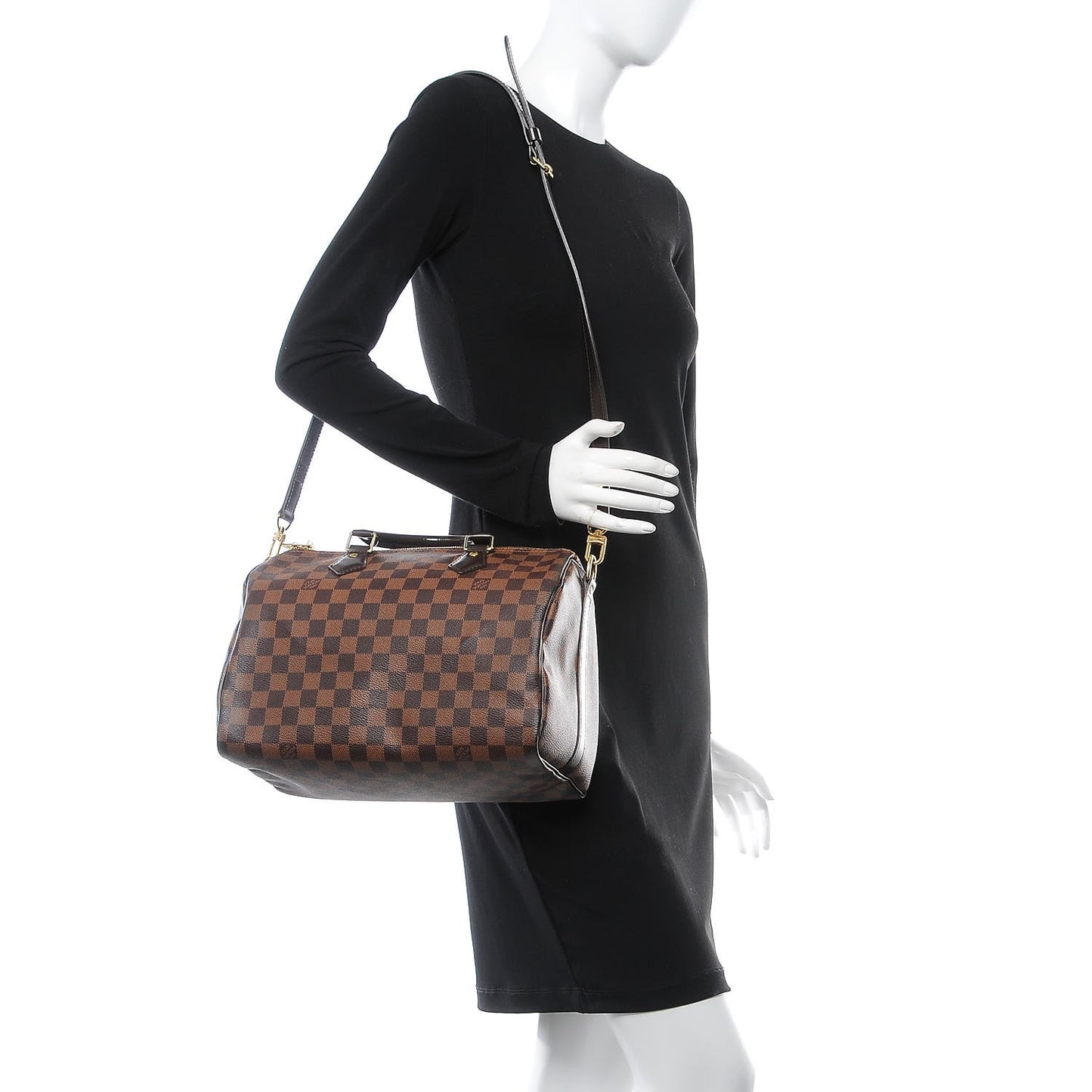 Damier Ebene Speedy Bandouliere 30