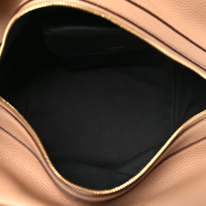 Burberry Grainy Calfskin Medium Cube Bowling Bag Biscuit 5 of 10