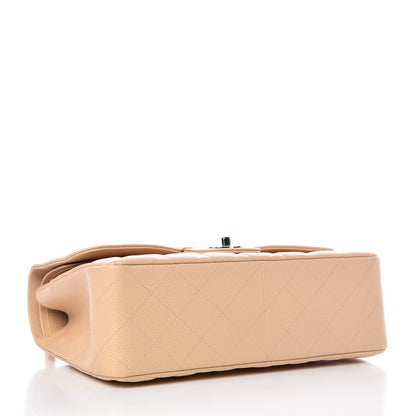 Chanel Caviar Quilted Jumbo Double Flap Beige Clair 5 of 11
