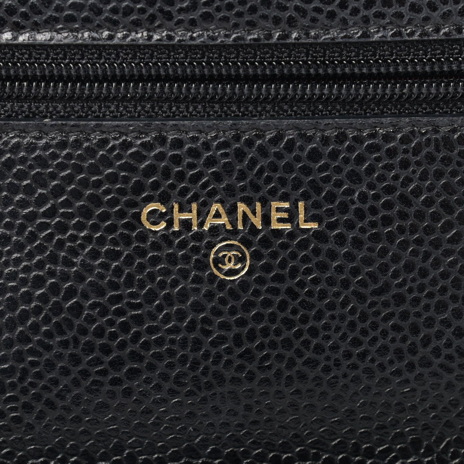 Chanel Caviar Quilted Wallet On Chain WOC Black 6 of 13