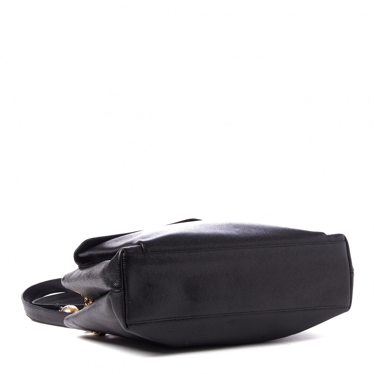 Caviar CC Shoulder Bag Black