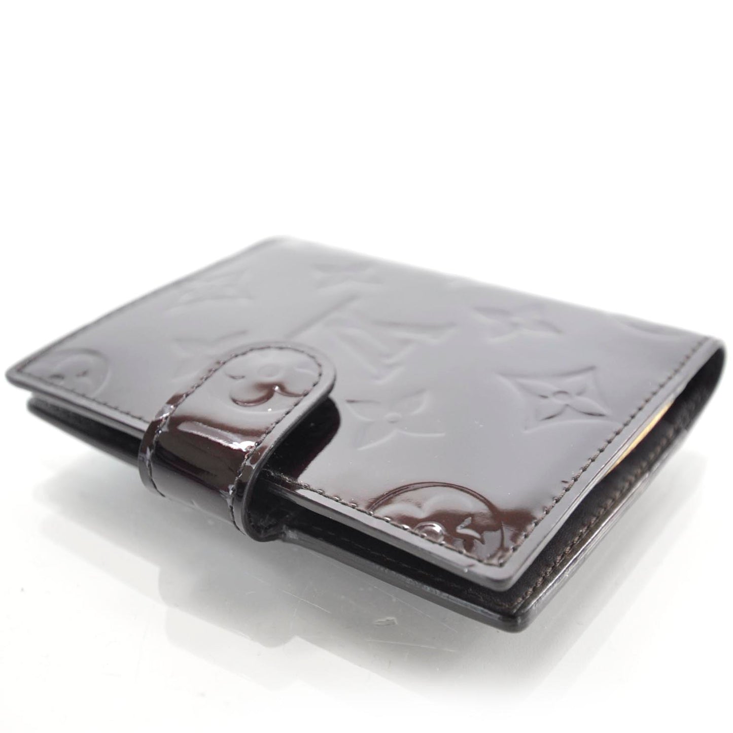 Vernis Mini Address Book Cover Amarante