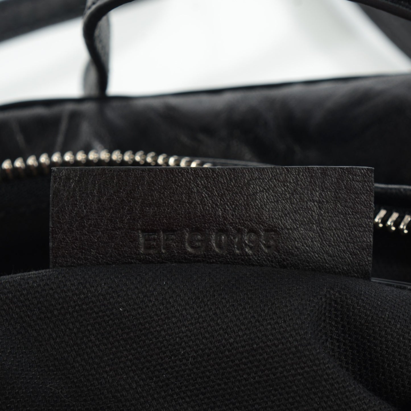 Tumbled Sheepskin Mini Pandora Black