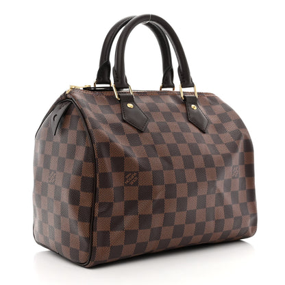 Louis Vuitton Damier Ebene Speedy 25 3 of 9