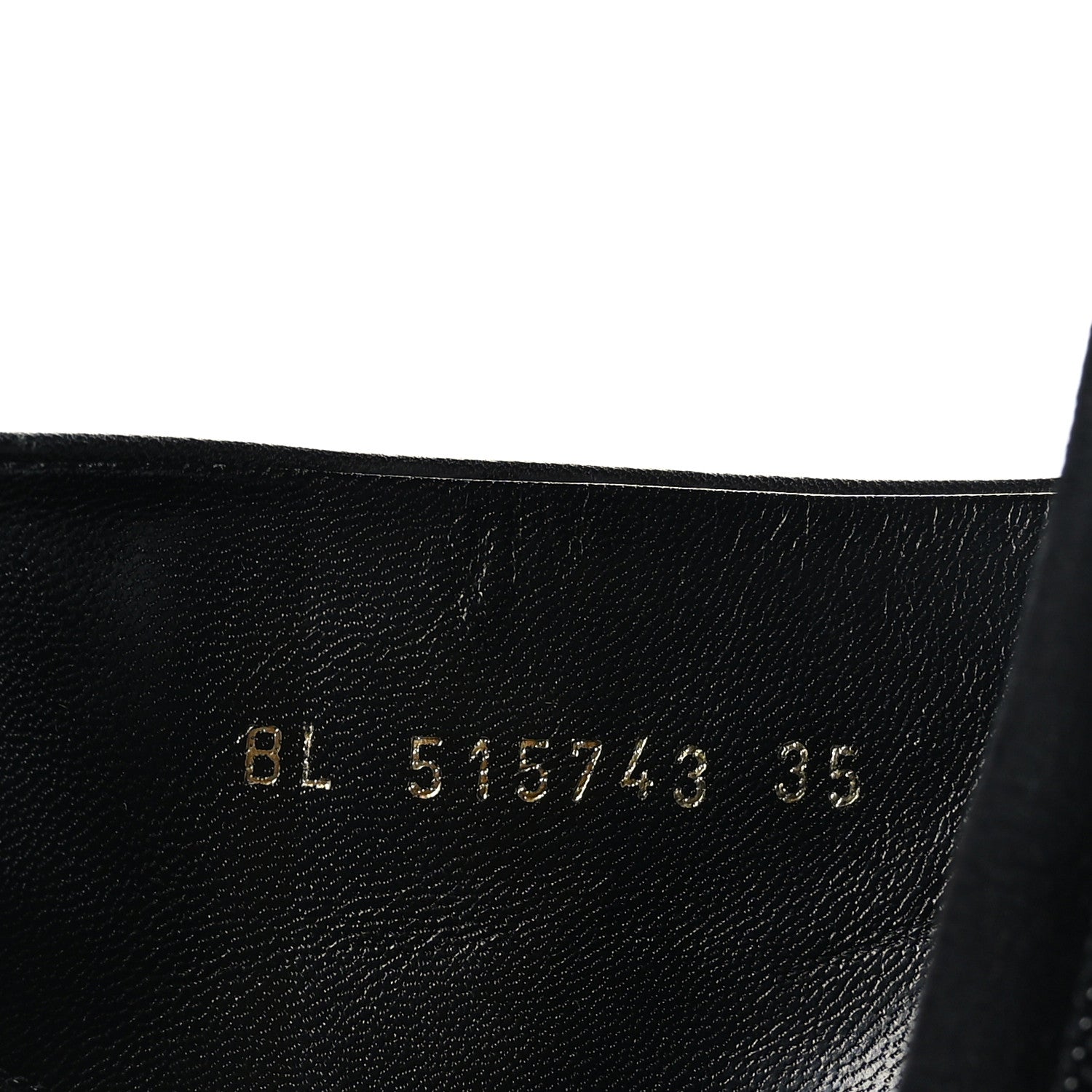 Saint Laurent Calfskin Betty 95 Ankle Boots 35 Black 6 of 9