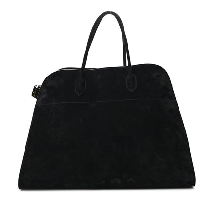 The Row Suede Soft Margaux 17 Black 1 of 9