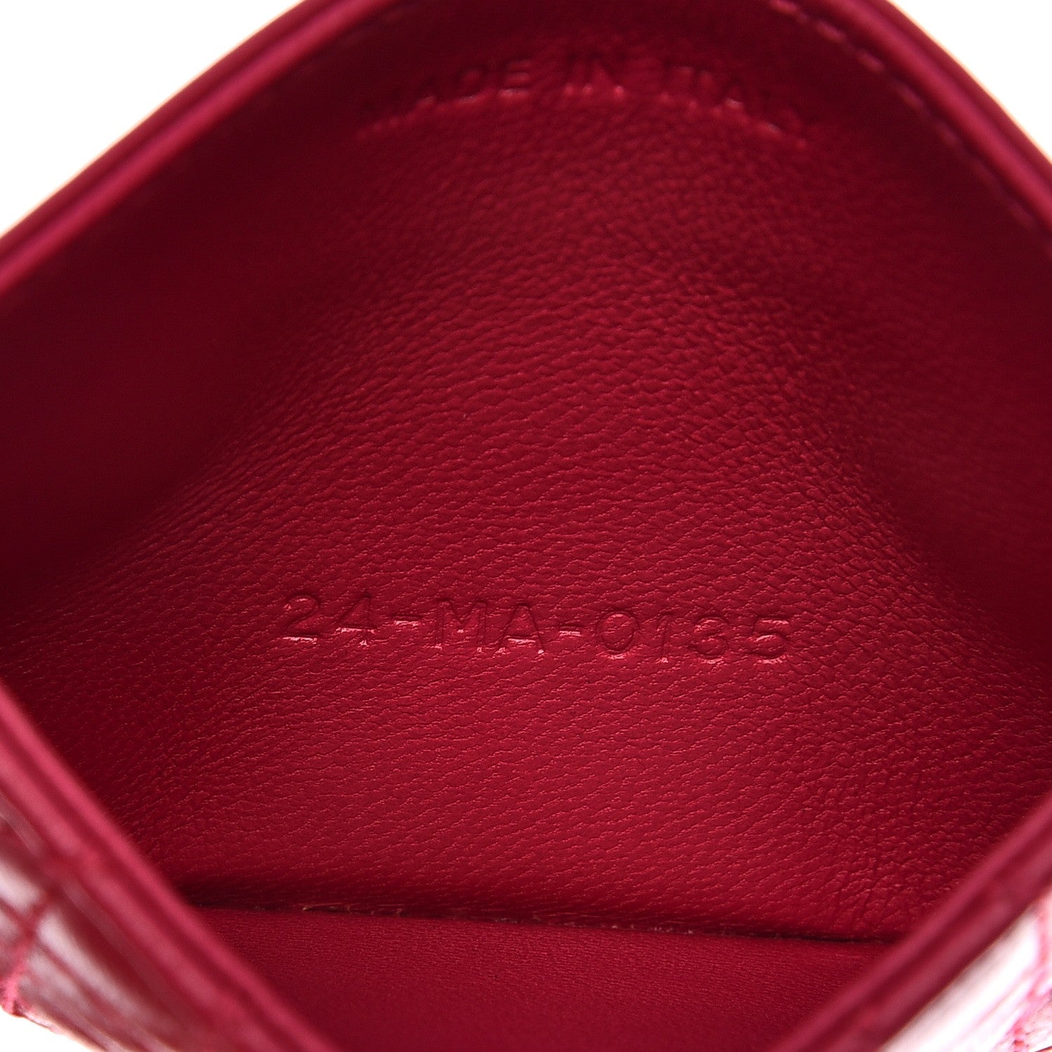 Christian Dior Lambskin Cannage Lady Dior Card Holder Pink 8 of 8