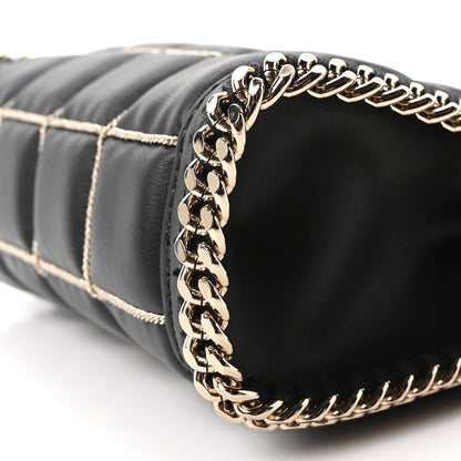 Stella McCartney Vegan Leather Quilted Tiny Falabella Tote Black 19 of 19