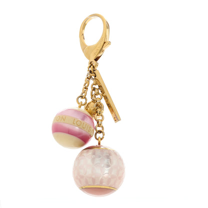 Louis Vuitton Mini Lin Croisette Bag Charm Violet 3 of 6