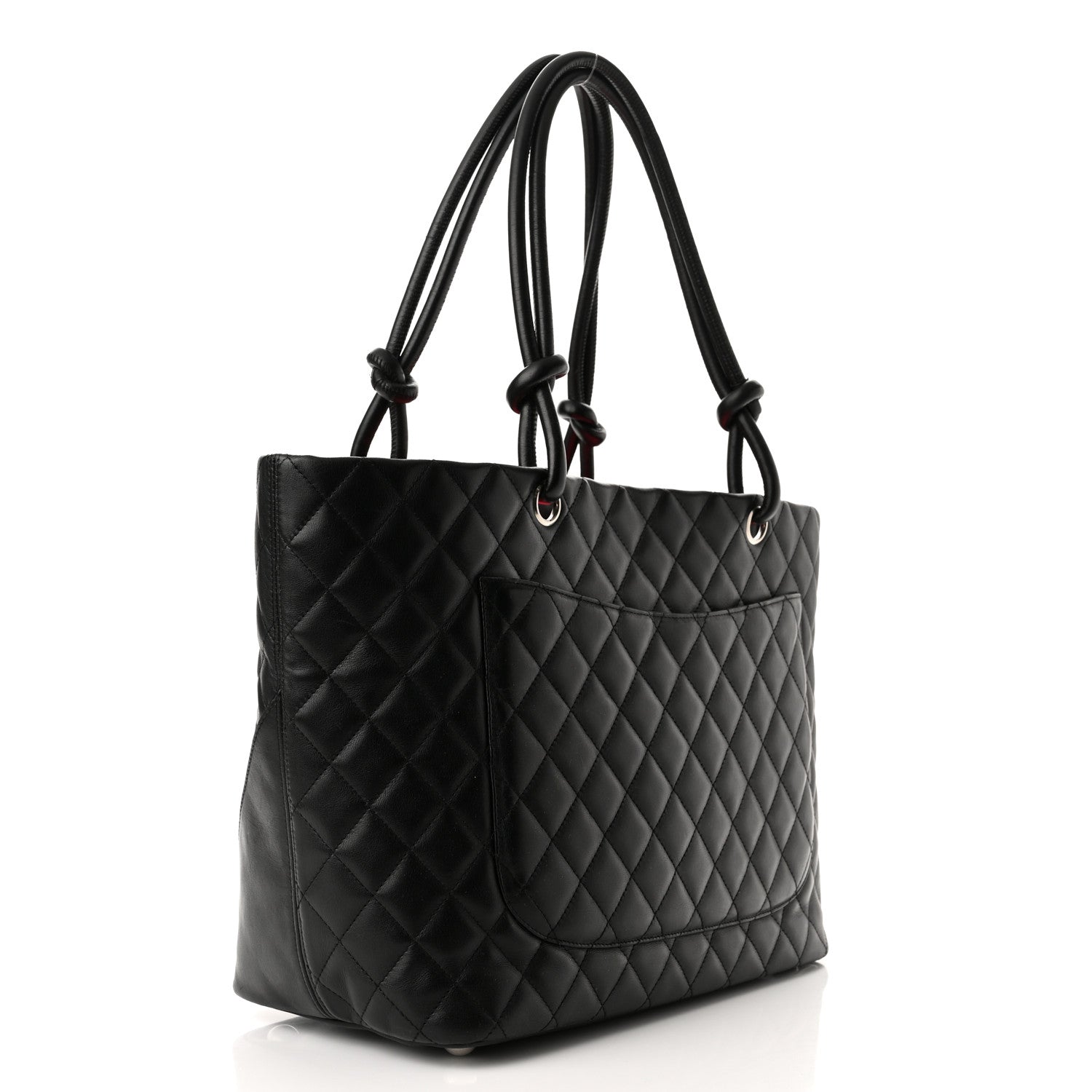 Chanel Calfskin Quilted Large Cambon Tote Black 2 of 11