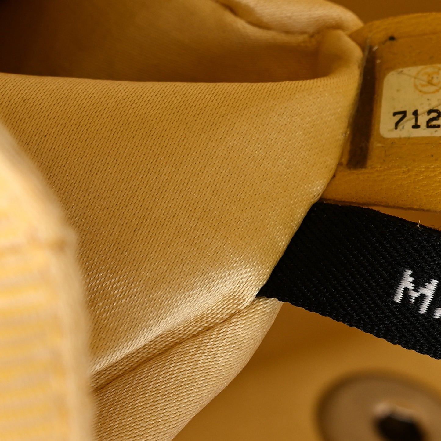 Nylon Medium Travel Flap Yellow