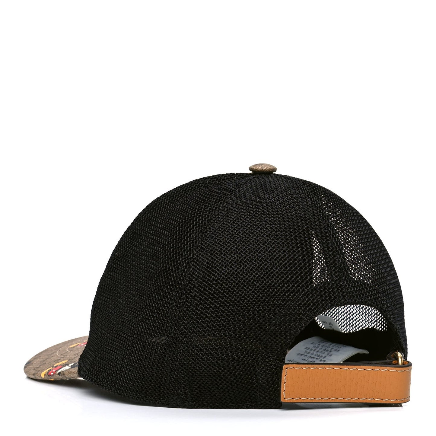 X DISNEY Mini Vintage GG Supreme Monogram Mickey Mouse Baseball Hat S Beige Vintage Sun Oil