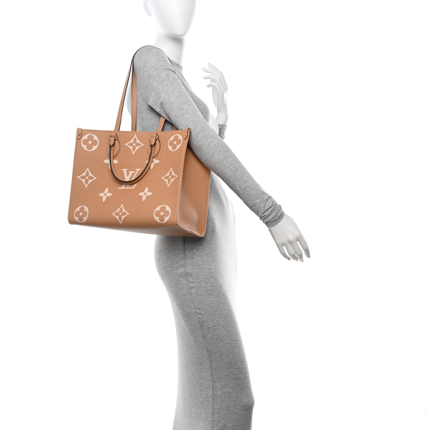 Empreinte Monogram Giant Onthego MM Arizona Creme