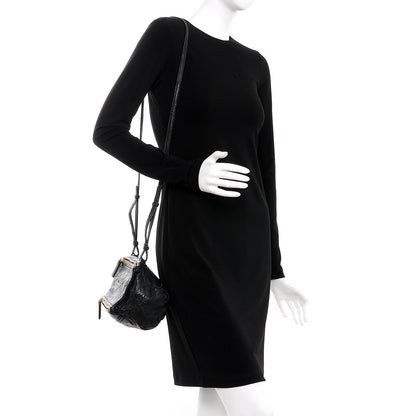 Givenchy Tumbled Sheepskin Mini Pandora Black 2 of 13