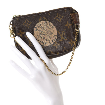 Louis Vuitton Monogram Complice Trunks and Bags Mini Pochette Accessories Beige 2 of 7
