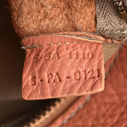 Celine Pebbled Calfskin Micro Luggage Pink 8 of 11
