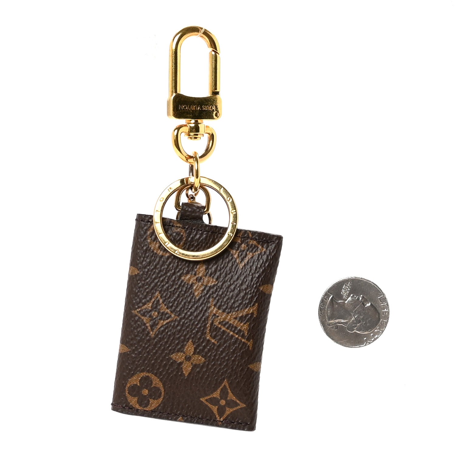 Louis Vuitton Monogram Kirigami Pouch Bag Charm Key Holder 4 of 8